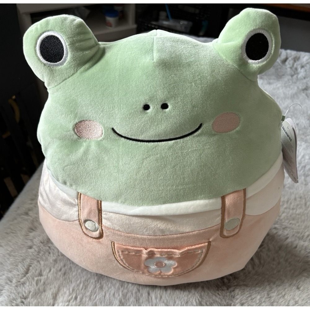 New Squishmallow Barateli‎ Frog 2025 Easter 12" New